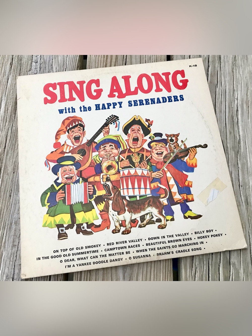 SING ALONG With The Happy Serenaders Peter Rabbit Records Vinyl Record Music